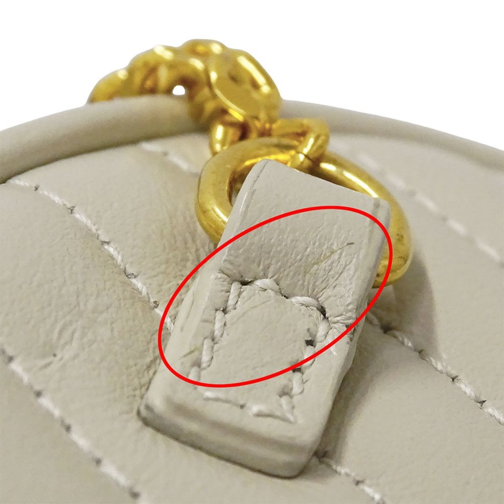 SAINT LAURENT Ivory Leather Shoulder Bag - Picture 14 of 14